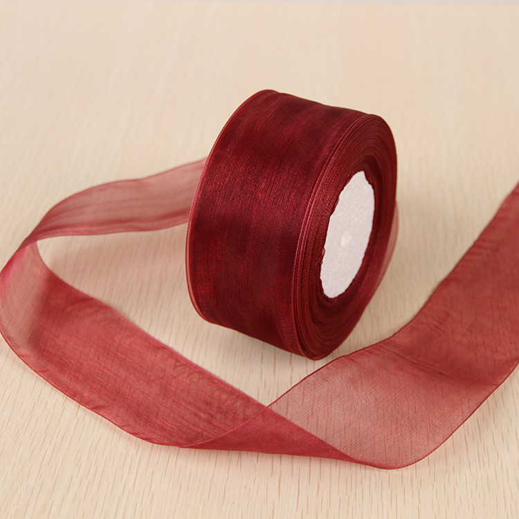 透明雪纱带彩带蝴蝶结丝带