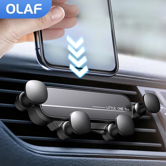 Gravity Car Phone Holder Air Vent Clip Mount Mobile Stand-封面