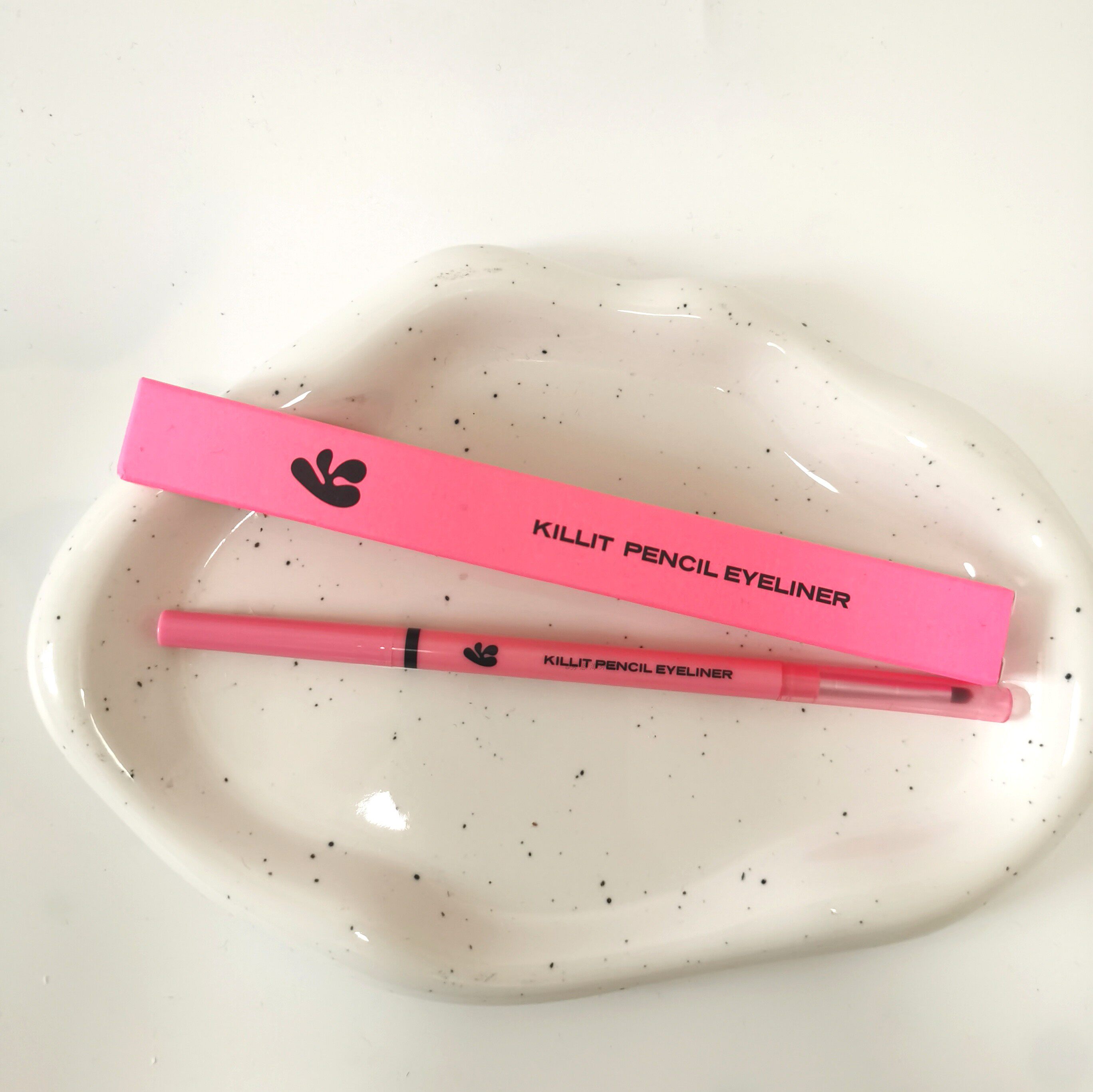 韩国KILLIT眼线胶笔 自然持久 自带晕染刷子防水持久不掉色