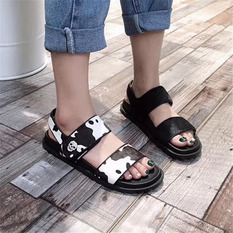 2019夏季新品百搭罗马鞋欧洲站女鞋时尚露趾厚底魔术贴韩版凉鞋子|ruв категории Женская обувь, сандалии - от Buy2taobao.com для оказания профессиональной услуги покупки агента Taobao