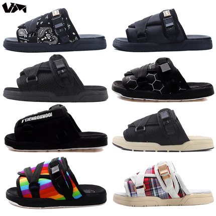 贾基椰子拖鞋男女潮牌外穿CHRISTO  VISVIM凉拖鞋子休闲沙滩凉拖