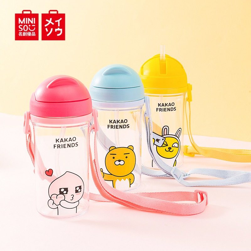 kakao屁桃君吸管水杯ins風兒童學生女可愛黃色在類目 餐飲具, 杯子/水杯/水壺, 吸管杯中 - 來自Buy2taobao.com提供專業的淘寶代購服務