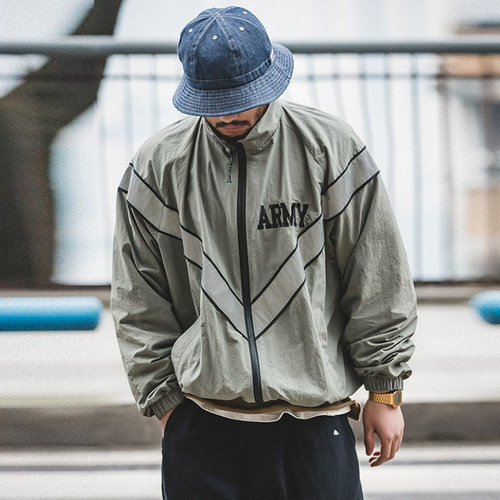 ARMY军事风衣飞行员夹克