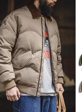 马登工装美式CWU45P飞行夹克棉服加厚保暖轰炸机夹棉衣外套男冬季