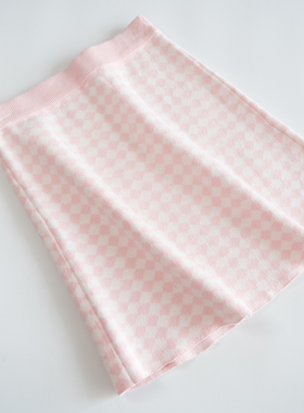 欣易雪法单童装 【绵羊毛】新春款女童 学院百褶裙洋气 甜美可爱