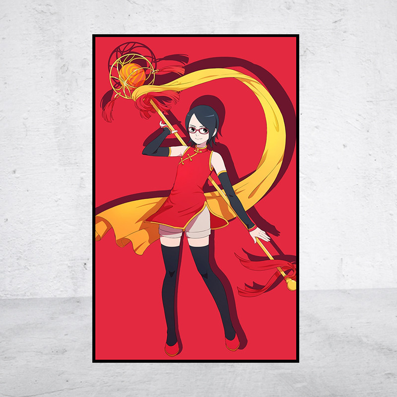 【新品】动漫5D钻石画火影忍者方圆钻满贴十字绣满绣印花包邮