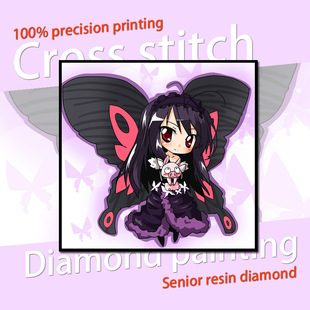 【新品】 加速世界 十字绣 黑雪姬 Q版 十字绣 包邮 非成品