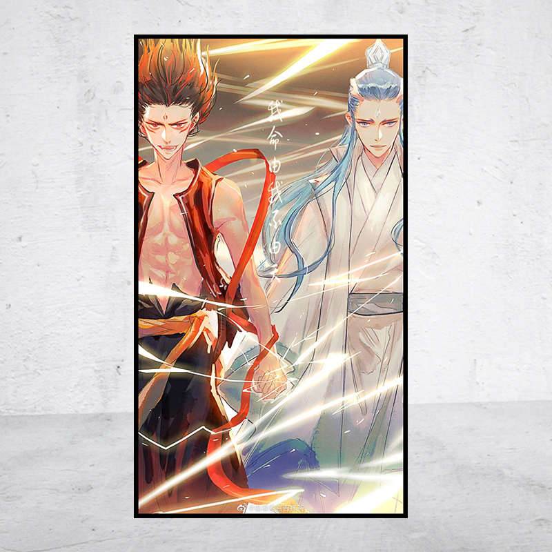 【新品】动漫5d钻石画哪吒之魔童降世方圆钻满贴十字绣满绣印花包