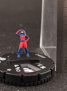威世智heroclix ATOMICA 原子侠 DC角色 带卡