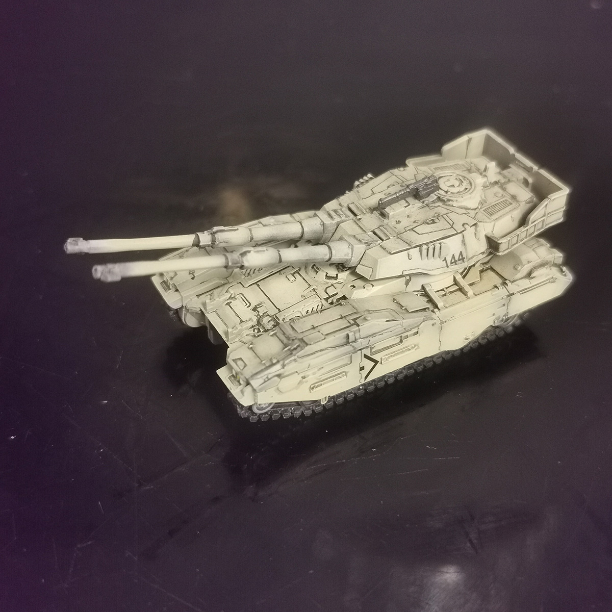 万代正版HGUC61式坦克上色完成品