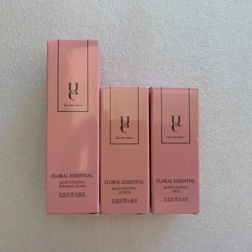 ue/佑依青春美肌花蕊洁面水乳中小样