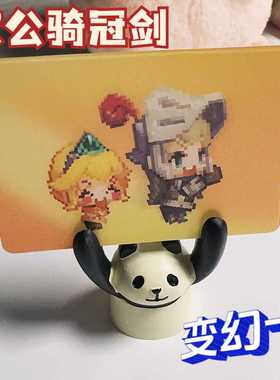 坎公骑冠剑游戏周边3D变幻光栅卡坎特伯雷公主与骑士创意礼物料