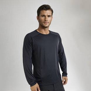 DMHW塔克A1高性能 超轻薄透气 吸湿速干男款长袖T恤 户外运动锻炼