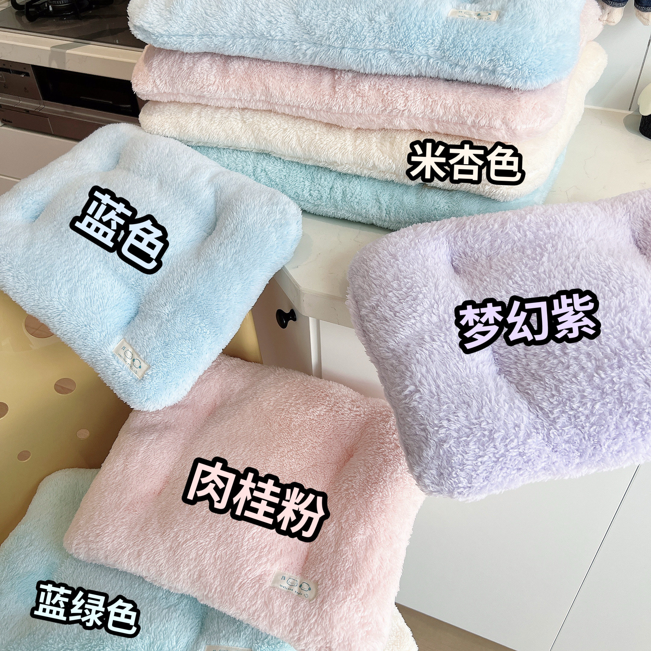 原创手工制作冬季保暖猫垫狗垫ins风睡觉用柔软宠物垫子猫狗窝垫