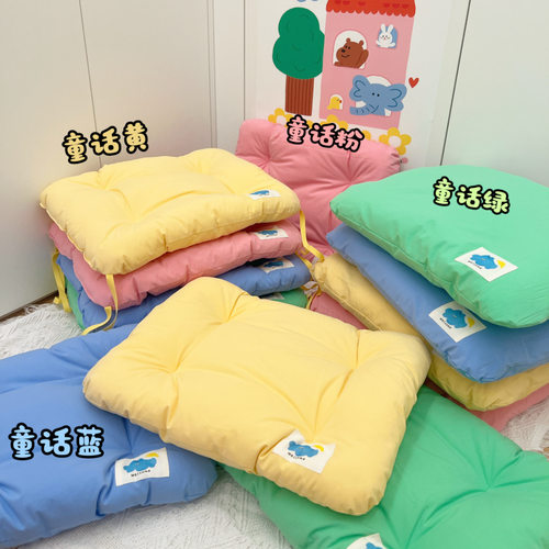 原创童话色纯棉宠物狗窝四季通用宠物窝垫子可拆洗睡觉垫子