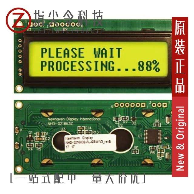 NHD-0216K3Z-FL-GBW-V3/NHD-0216K3Z-FS(RGB)-FBW-V3