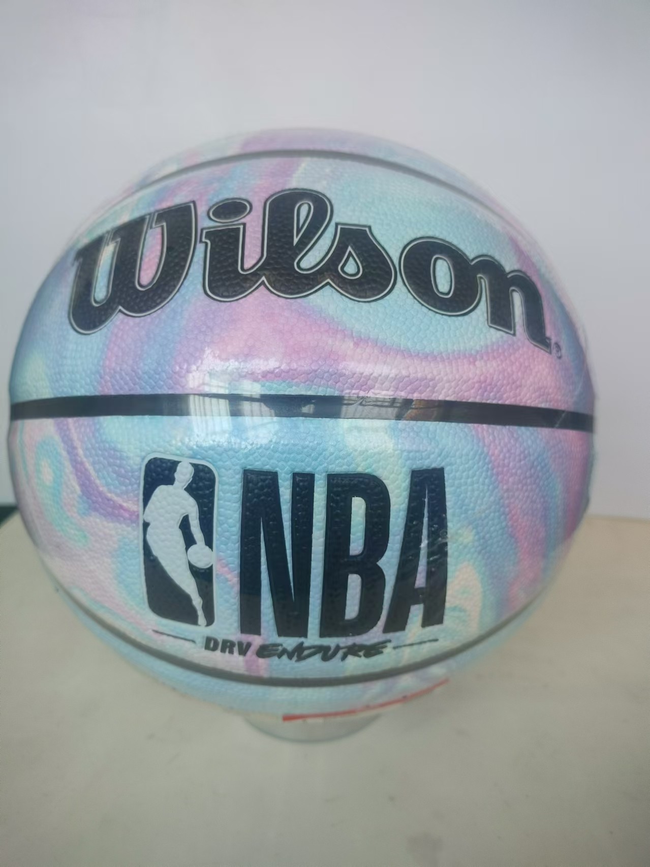 Wilson威尔胜新款NBA联名蓝染成人7号室内外用比赛篮球WZ2013006