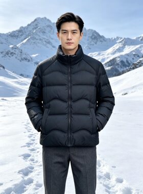 加肥加大200-350斤能穿胖人专属大码男装2026年冬季款羽绒服外套