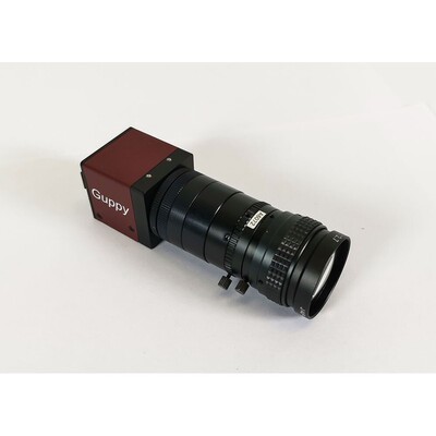 ALLIED GUPPY GF 033 B + TV LENS 75mm Industriekamera