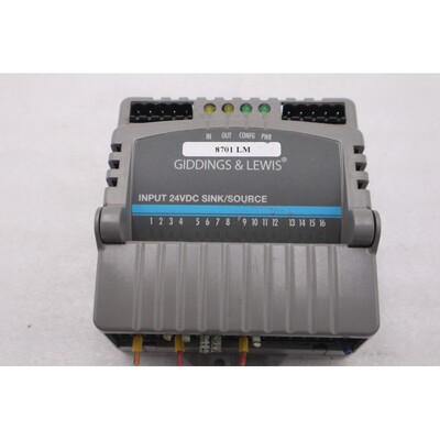 GIDDINGS & LEWIS M.1300.7372 R1 输入模块 24VDC 粉色/来源库存