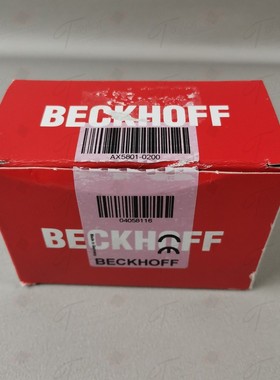 Beckhoff AX5801 NEU OVP Siegel offen