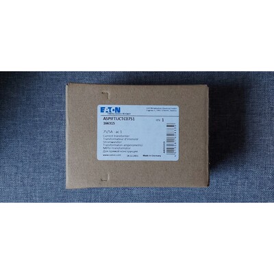 Eaton , Stromwandler , ASPIFTUCTC0751, OVP , Rechnung sofort