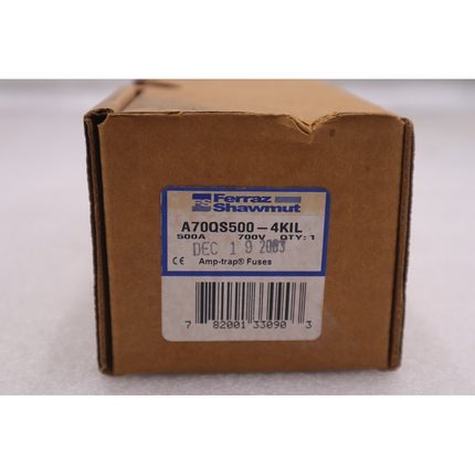 全新 FARRAZ SHAWMUT A70QS500-4KIL / A70QS5004KIL AMP-TRAP 熔