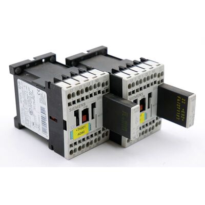 2x Siemens SIRIUS 3RT1015-2BB41 E:05 Leistungsschütz + 3RT1
