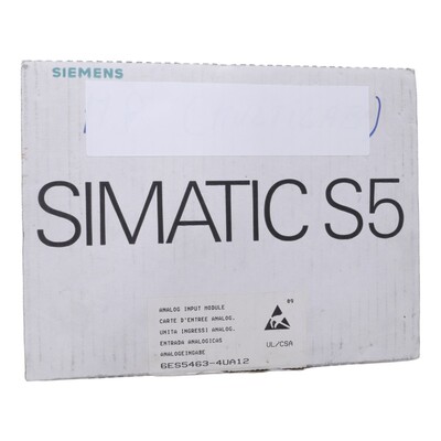 SIEMENS 6ES5463-4UA12 SIMATIC S5 ANALOGEINGABE