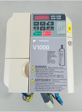Yaskawa CIMR-VCBA0006BAA VZAB0P7BAA + Filter