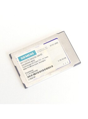 Siemens 6FC5270-5AX30-3AH0 Technologie-PC-Card T01 31 Axes S