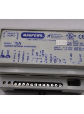 MagPowr TSA 张力传感器/负载电池放大器 - 现货 1799CC