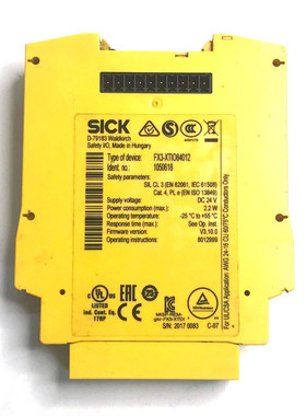 SICK FX3-TI084012 1050618 保修 & 延长技术支持