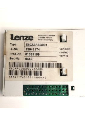 Lenze E82ZAFSC001 功能模块 E82AF000SC00XX3E