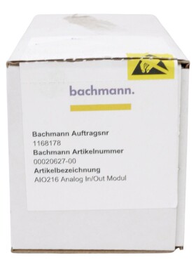 BACHMANN AIO216 ID 00020627-00 UNIVERSAL-ANALOG-EIN-/AUSGANG