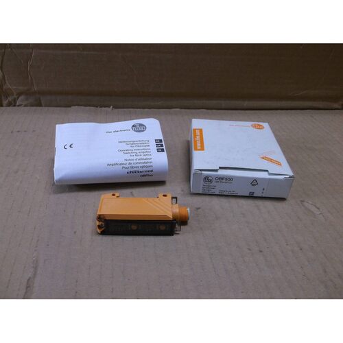 OBF500 IFM Efector Nuevo Caja Fotoeléctrico Fibra Amplifica