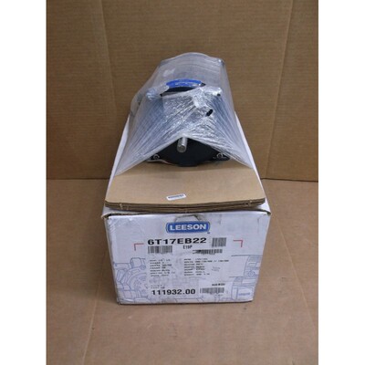 6T17EB22 Leeson NEW In Box 1/3HP 1725/1425 RPM EPNV Explosio