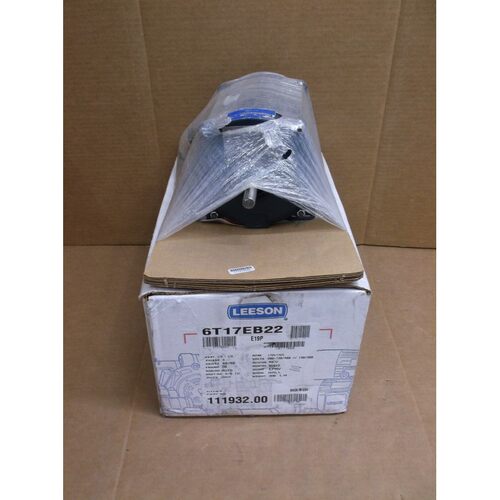 6T17EB22 Leeson NEW In Box 1/3HP 1725/1425 RPM EPNV Explosio