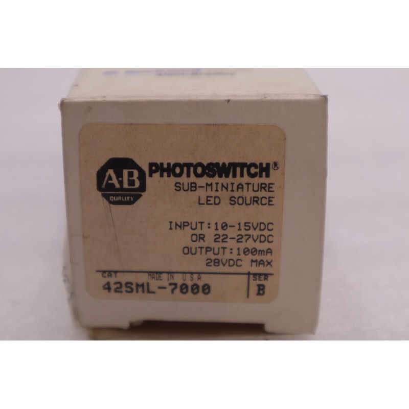 Allen Bradley 42SML-7000 光开关超小型 LED 源全新开箱 K2816