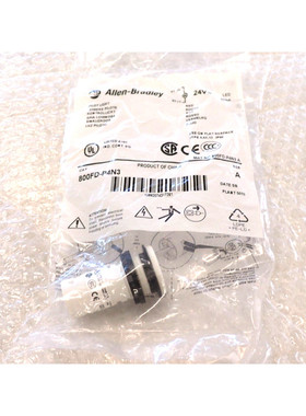 ALLEN BRADLEY 800FD-P4N3 红色闪光 LED 灯 全新