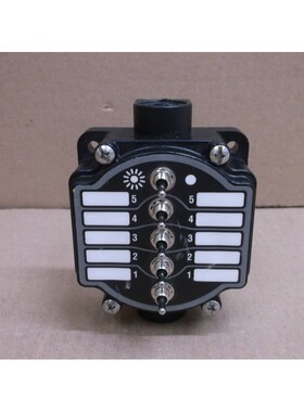 LC80T Banner DEMO EZ-Light 5 Position Toggle Switch Bank Sta