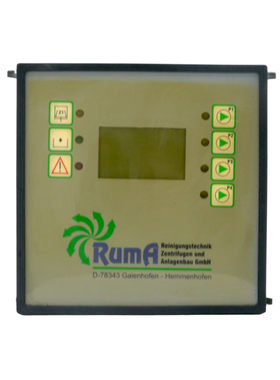 RUMA 4300.000.08 ID P07192P00V01 MZ-CENTRIFUGE BEDIENPANEL