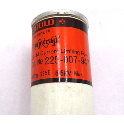 Gould Shawmut 225-007-947 安培陷阱电流限制保险丝 125E 安培 5