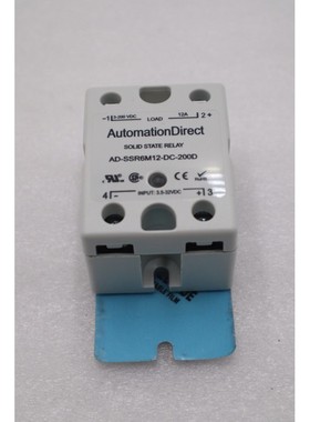 全新 Automation Direct AD-SSR6M12-DC-200D 固态硬盘库存 G935A