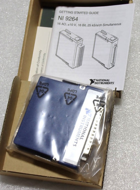 NI 9264 带 DSUB National Instruments 16 通道分析输出模块全新