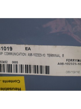 全新 开箱 FORRY A98-102323-10 操作界面面板 全新库存 G677