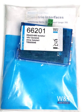 W&T 66201 接口 RS422/486 隔离器 1KV 隔离