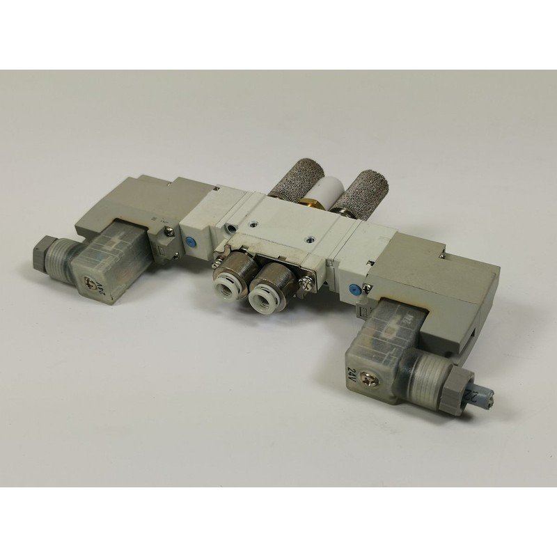 SMC SY5220-5DZ-C6 Wegeventil valve sol 24vdc SY5000 sol/valv