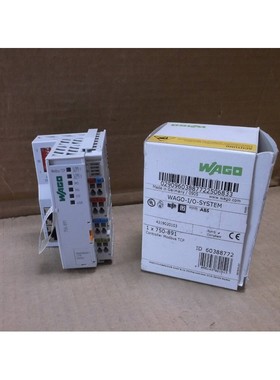 750-891 WAGO Nuovo IN Scatola Plc Spatola I/O Modbus Tcp Con