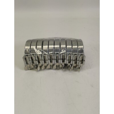 Spannring DN 32-40 ISO-KF aus Alu 10er Packung NEU